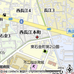 西長江本町公民館周辺の地図