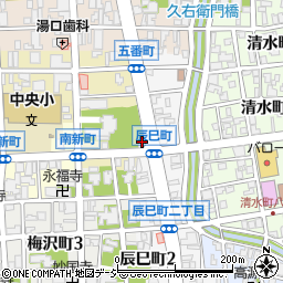 米沢自転車商会周辺の地図