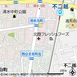 富山県富山市清水元町6-23周辺の地図