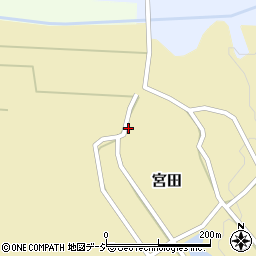 石川県河北郡津幡町宮田ニ63周辺の地図