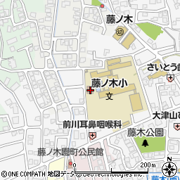 富山市立図書館　藤ノ木分館周辺の地図