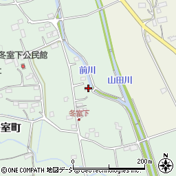 栃木県宇都宮市冬室町105周辺の地図