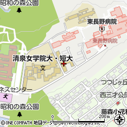 長野市立皐月かがやきこども園　子育て支援センター周辺の地図