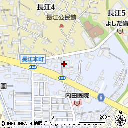 高川表具店周辺の地図