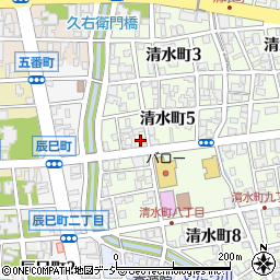 田近理容店周辺の地図