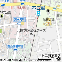 富山県富山市清水元町4周辺の地図