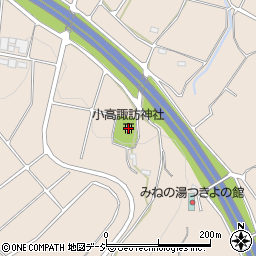 小高諏訪神社周辺の地図