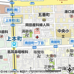 名鉄協商富山古鍛冶町第２駐車場周辺の地図