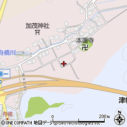 石川県津幡町（河北郡）加茂（ハ）周辺の地図