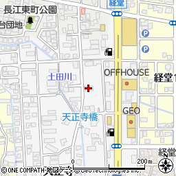 プレジュール天正寺周辺の地図