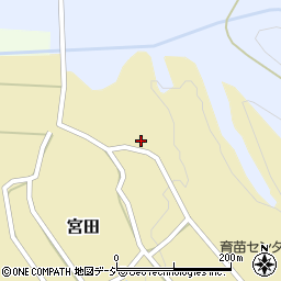 石川県河北郡津幡町宮田ニ326周辺の地図