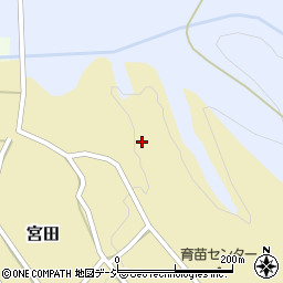 石川県河北郡津幡町宮田ヲ周辺の地図