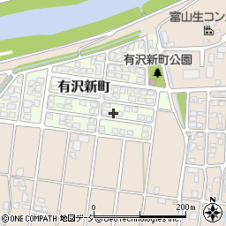 富山県富山市有沢新町51周辺の地図
