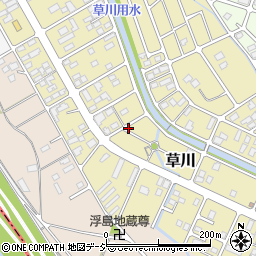栃木県さくら市草川18周辺の地図