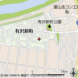 富山県富山市有沢新町42周辺の地図