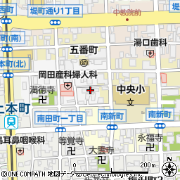 北陸銀行富山寮周辺の地図