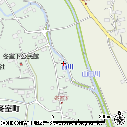 栃木県宇都宮市冬室町97周辺の地図