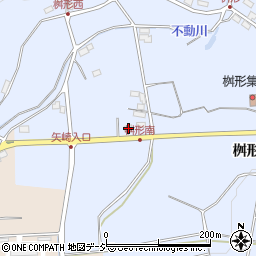 長野県上高井郡高山村桝形1661周辺の地図