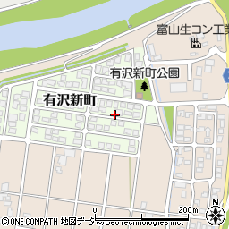 富山県富山市有沢新町35周辺の地図