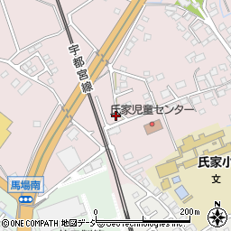栃木県さくら市馬場152周辺の地図