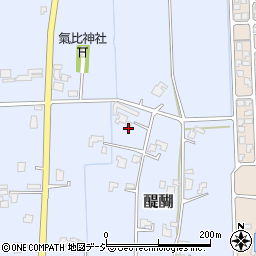 富山県高岡市醍醐1425-1周辺の地図