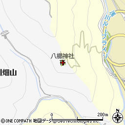 八櫛神社周辺の地図