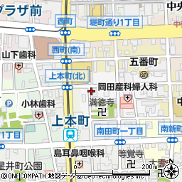 株式会社富山不動産　富山不動産情報センター周辺の地図