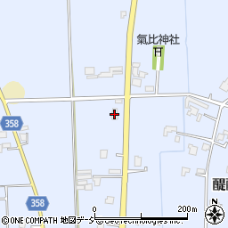 富山県高岡市醍醐1223周辺の地図