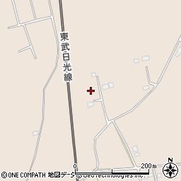 栃木県日光市明神1135周辺の地図