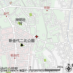 富山県富山市町新257-18周辺の地図