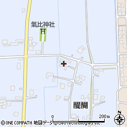 富山県高岡市醍醐1425周辺の地図