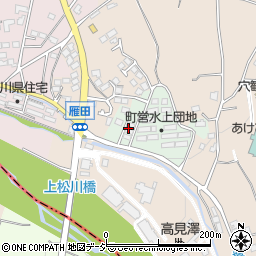 長野県上高井郡小布施町水上周辺の地図