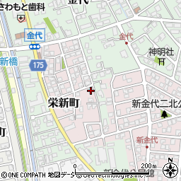 富山県富山市栄新町107周辺の地図