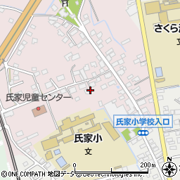 栃木県さくら市馬場101周辺の地図