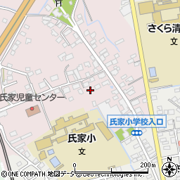 栃木県さくら市馬場111周辺の地図