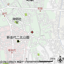 富山県富山市町新257-17周辺の地図