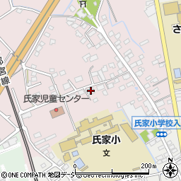 栃木県さくら市馬場98周辺の地図