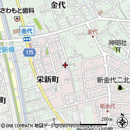 富山県富山市栄新町50周辺の地図