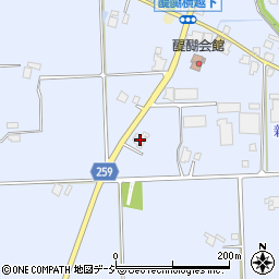 富山県高岡市醍醐916周辺の地図