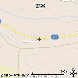 石川県河北郡津幡町莇谷ト周辺の地図