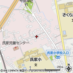 栃木県さくら市馬場102周辺の地図