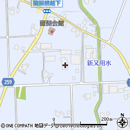 富山県高岡市醍醐933周辺の地図
