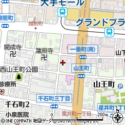 富山県富山市一番町5-16周辺の地図