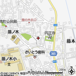 富山県富山市藤木周辺の地図