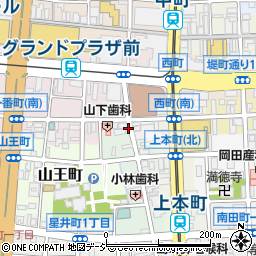 土田眼科医院周辺の地図