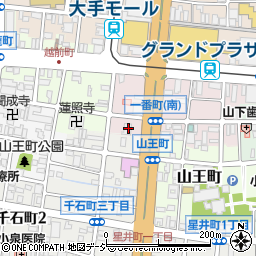 富山県富山市一番町5-3周辺の地図