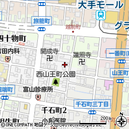 富山デンタルスタジオ周辺の地図