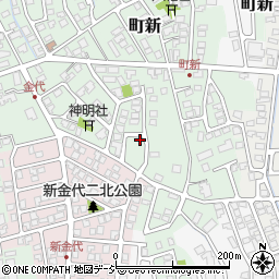 富山県富山市町新257-7周辺の地図