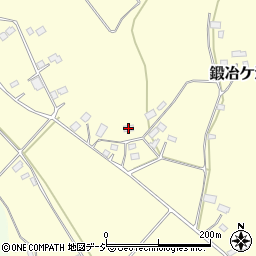 栃木県さくら市鍛冶ケ澤177周辺の地図