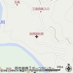 加茂神社前周辺の地図